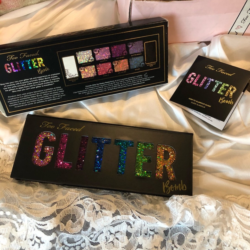 Too Faced Glitter Bomb eyeshadow palette ✨